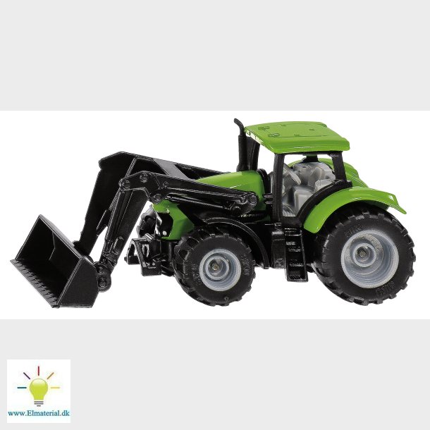 Deutz Fahr med frontlsser  &plusmn; 1:87