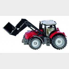 Massey Ferguson med frontlsser ± 1:87