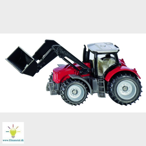 Massey Ferguson med frontlsser &plusmn; 1:87