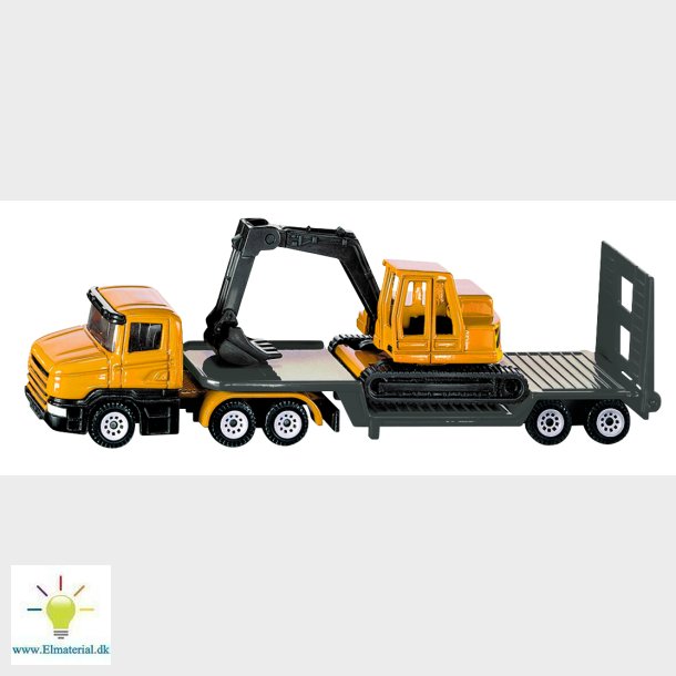 Lav laster med gravemaskine&plusmn; 1:87