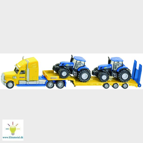 Truck with New Holland tractors 1:87