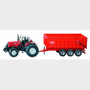 Massey Ferguson 8480 with trailer 1:87