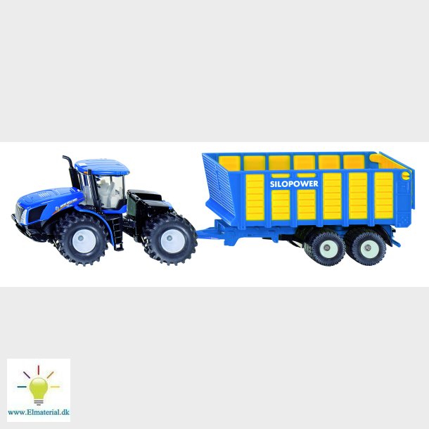 New Holland T9.560 med ensilagevagn 1:50