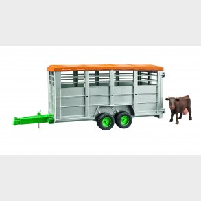 Husdyr trailer med ko 1:16