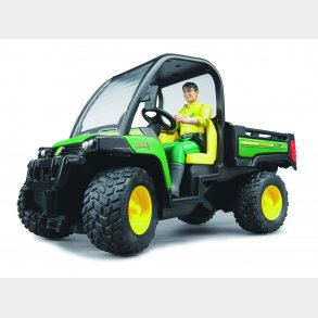 John Deere Gator 855D with driver 1:16