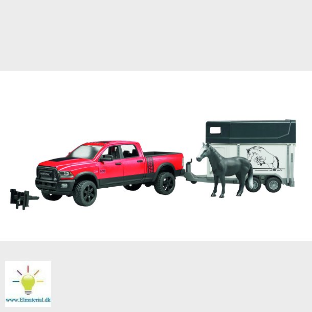 RAM 2500 Power wagon med h&auml;sttransport 1:16