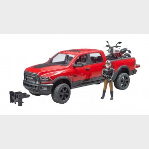 RAM 2500 power wagon, Scrambler Ducati Desert Sled og  figur 1:16