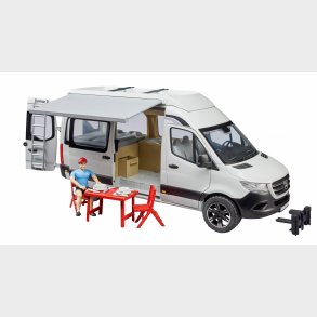 MB Sprinter camper med chauffr