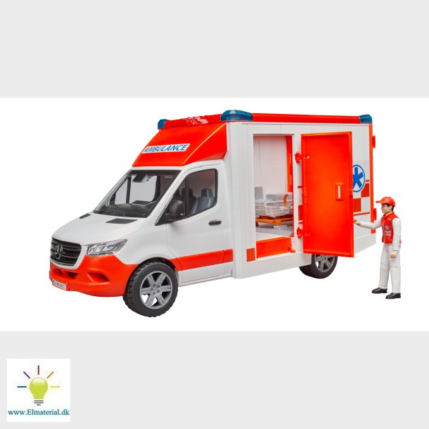MB Sprinter Ambulance med chauffr
