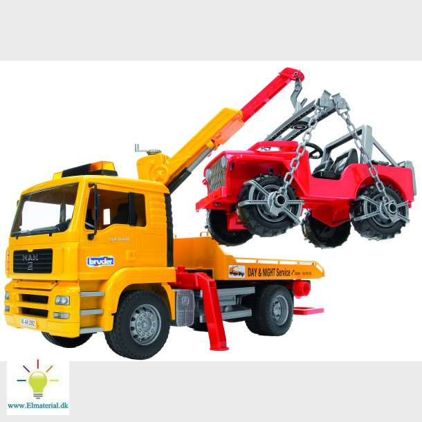 MAN TGA Breakdown-truck with cross country vehicle  1:16