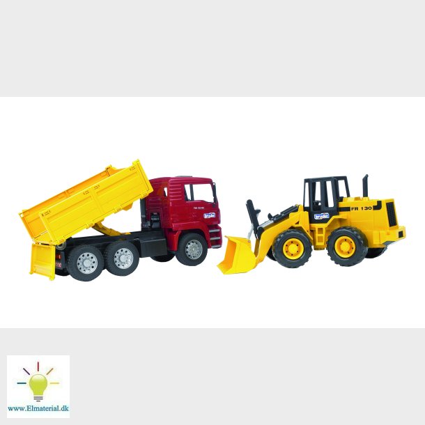 Constr. truck and articulated road loader FR 130  1:16