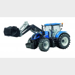 New Holland T7.315 med frontlsser 1:16