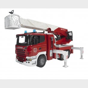 Scania fire engine+slewingladder,waterpump,