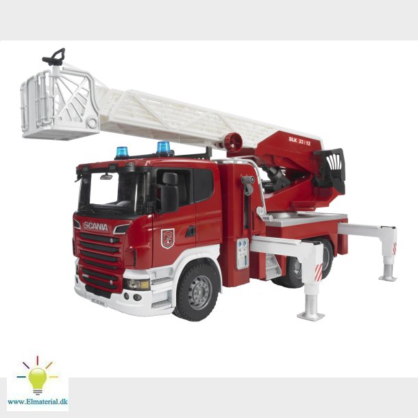 Scania fire engine+slewingladder,waterpump,