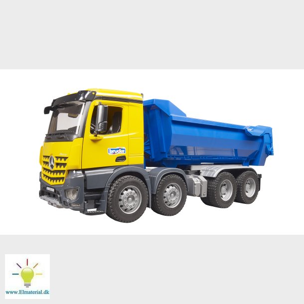 MB Arocs halfpipe dump truck 1:16