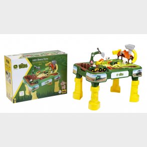 John Deere legebord med sand og vand