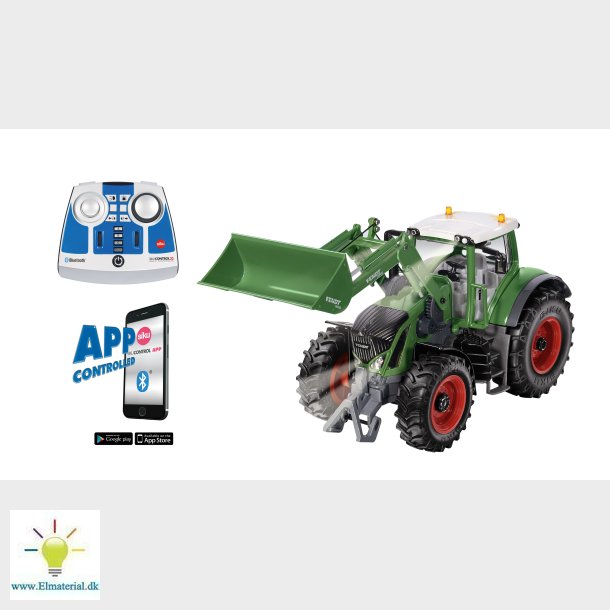 Fendt 933 Vario med frontlsser og Bluetooth remote control
