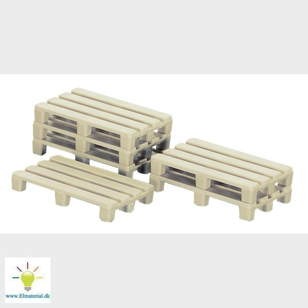 50 paller 1:50 El og vvs materialer