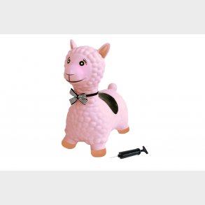 Hoppende lama lyserd