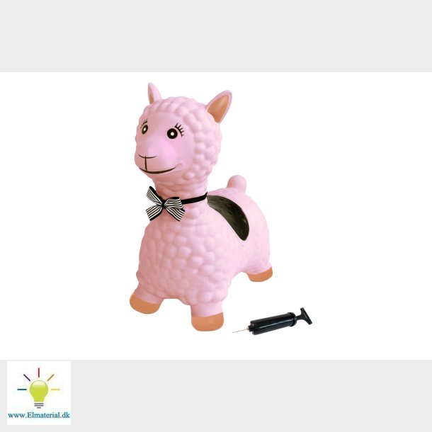 Hoppende lama lyserd