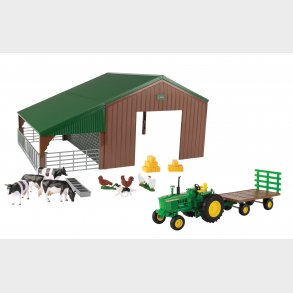 Farm Building st med John Deere 1:32