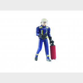 Fireman with accessories 1:16