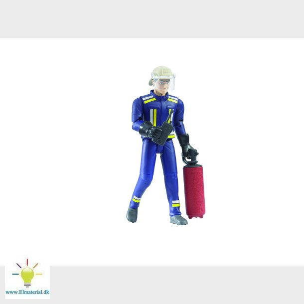 Fireman with accessories 1:16