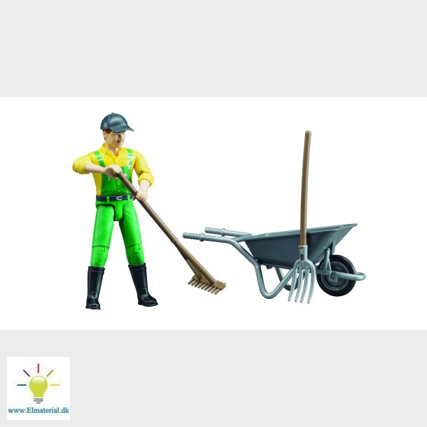 Landman og tilbehr 1:16