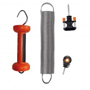 Komplett fjäderfog, galvaniserad