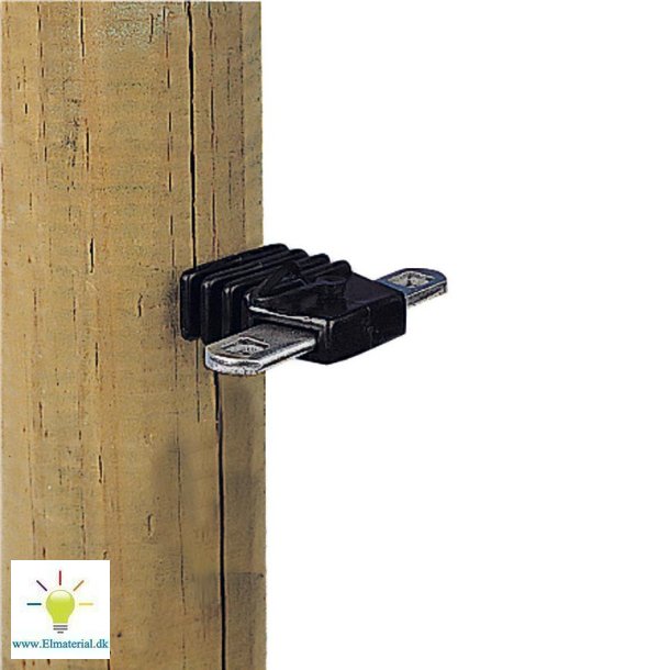 Ledbeslag, sort, (4)