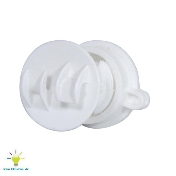 Ekstraisolator, hvid 6-16 mm (10)