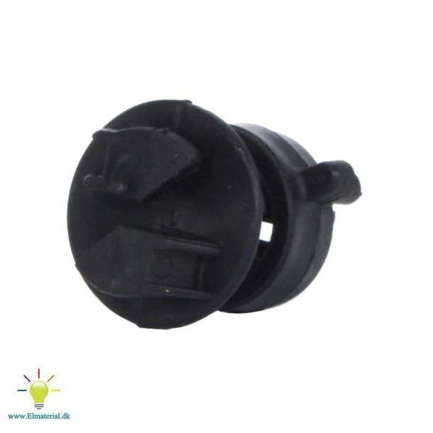 Ekstraisolator, sort 4-10mm (20)