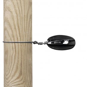 Hörn isolator, svart, (5)