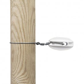 Hörnförsolator förstärkt, vit, (5)