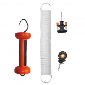 Komplett fjäderfog, vit