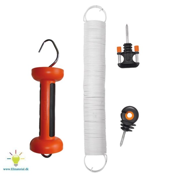 Komplet fjederled, hvid