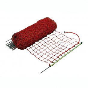 Net staket för kanin / hobby, apelsin 65cm, 50m