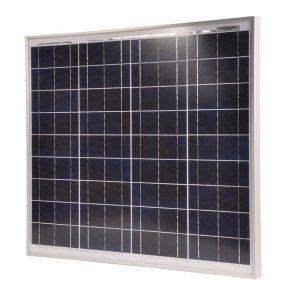 Solpanel med regulator 10a (50w)