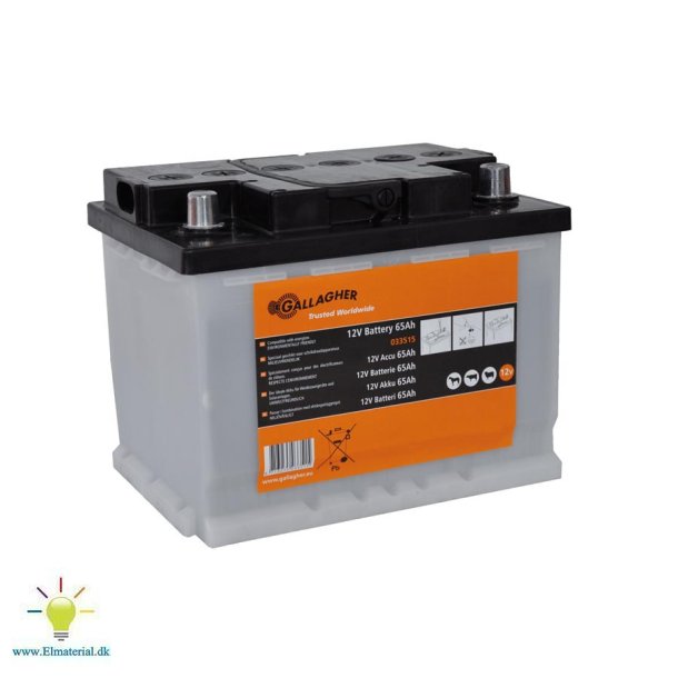 Batteri 12V (65Ah)