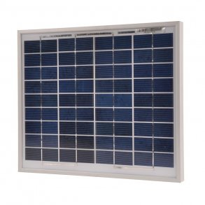 Solpanel med regulator 2A (10W)