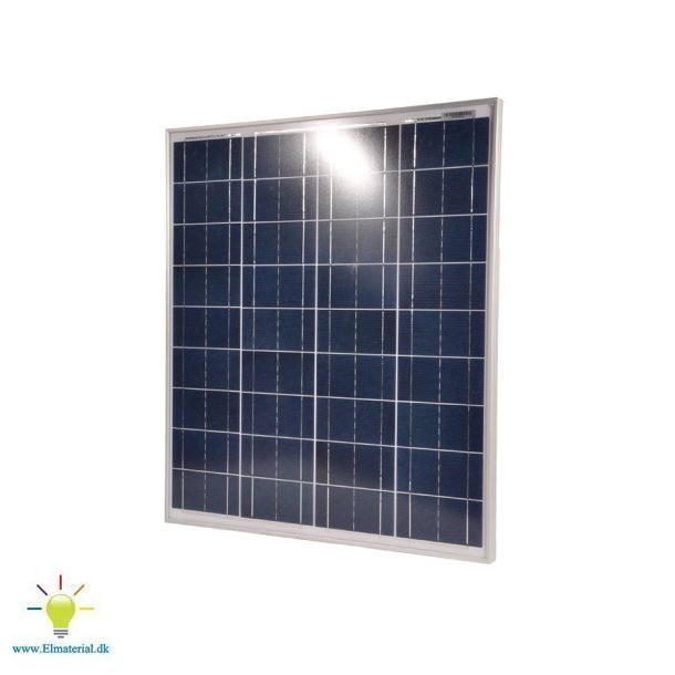 Solpanel med regulator 10A (60W)