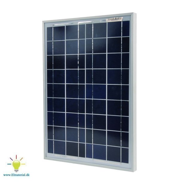 Solpanel med regulator 2A (20W)