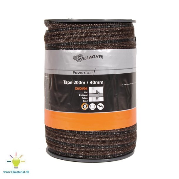 PowerLine-bnd 40mm terra 200m