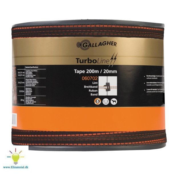 TurboLine-bnd 20mm terra 200m