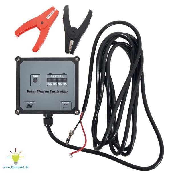 Regulator 10A til 30W, 50W and 60W solar panel 