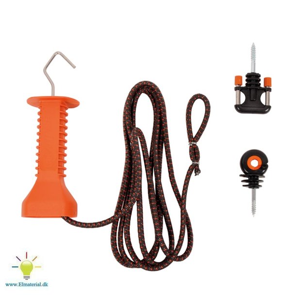 El gummireb led komplet 8mm, 5-6m (terra)