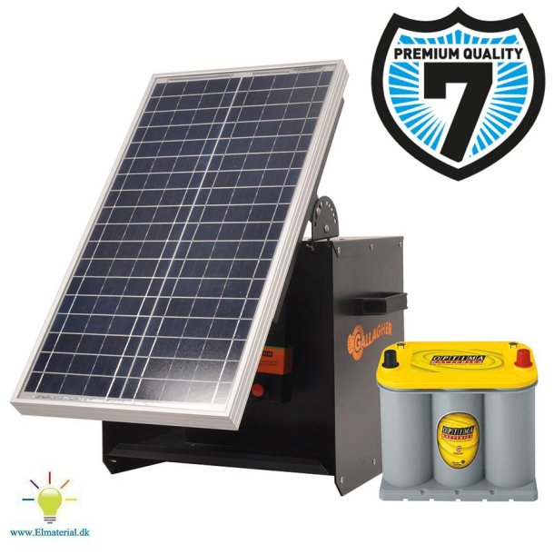 S280 (Solpanelboks + B280 + 30W + Optima 3,7l)