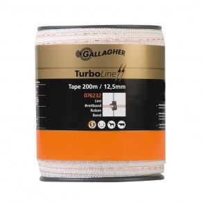 Turboline Band 12.5mm Vit 200m
