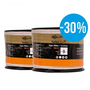 Duopack Turboline Tape 12.5mm Vit 2x400m