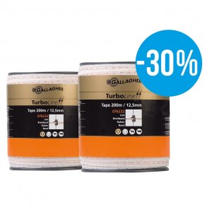 Duopack Turboline Band 12.5mm Vit 2x200m